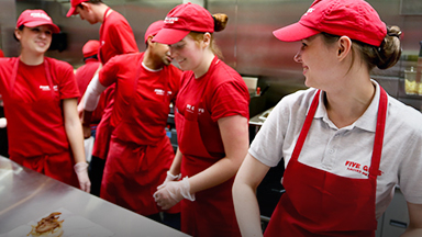 Your Journey Begins Here: Careers at Five Guys